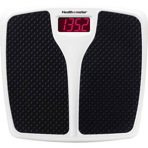 Health O Meter Digital Body Weight Scale Black And White 350lb