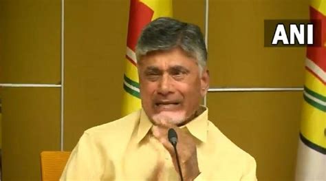 Andhra Pradesh Tdp Chief Chandrababu Naidu Break Down Vows Re Enter