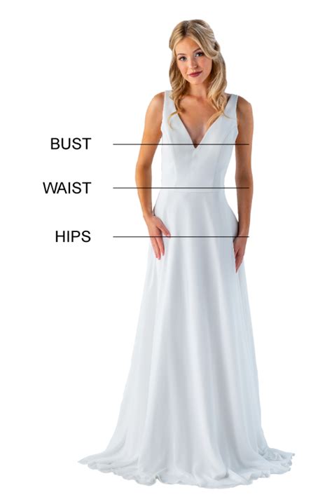 Kennedy Blue Wedding Dress Size Chart Kennedy Blue