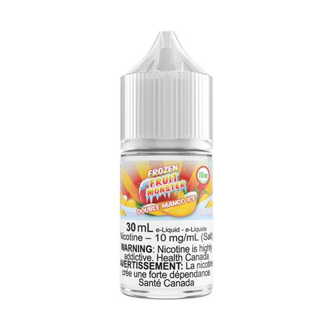 Double Mango Ice Frozen Fruit Monster Salt 30ml Mango Vapes