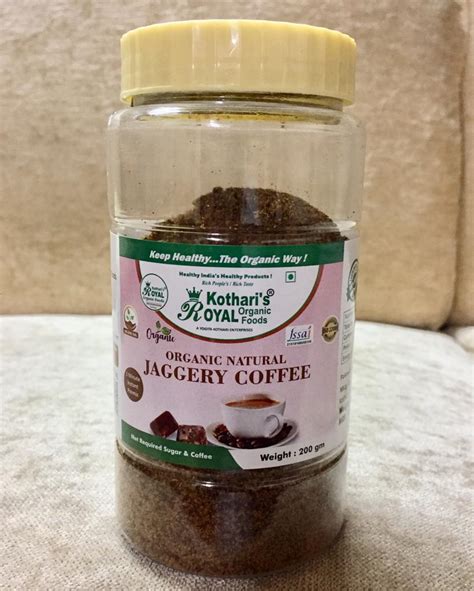 Kothari S Royal Organic Jaggery Coffee Powder Kothari S Royal Organic