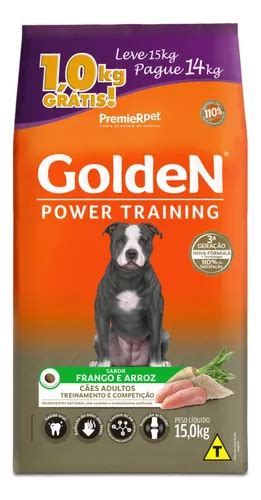 Ração Para Pitbull Adulto - Ração Pitbull Golden Power Trainning Adulto 14kg+1kg | MercadoLivre