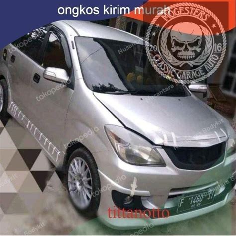 Jual Bodykit Avanza 2003 2011 Adaptasi TRD Bodi Kit Body Kit Bodi Kit