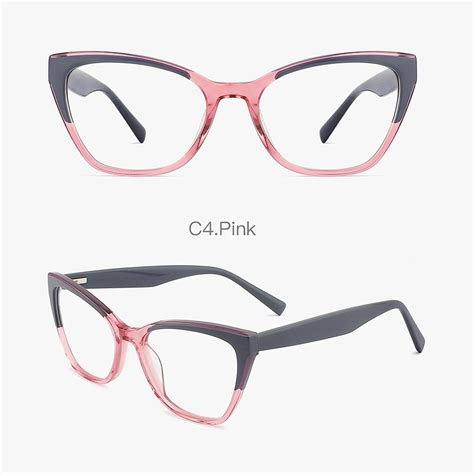 Good Quality New Model Round Acetate Spectacle China Eyeglasses Custom