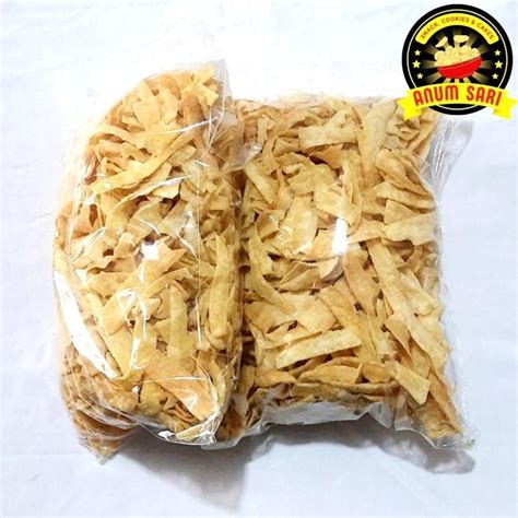 Jual Serba Serbi Mangleng Keripik Singkong Asin Original Gram