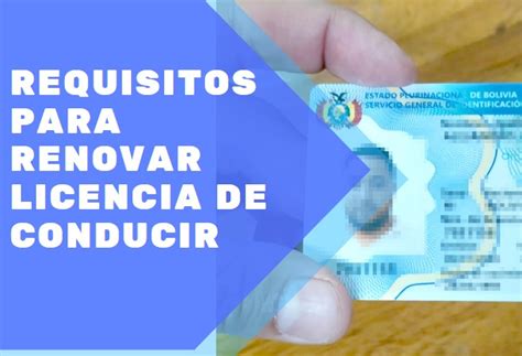 Requisitos Para Renovar Licencia De Conducir