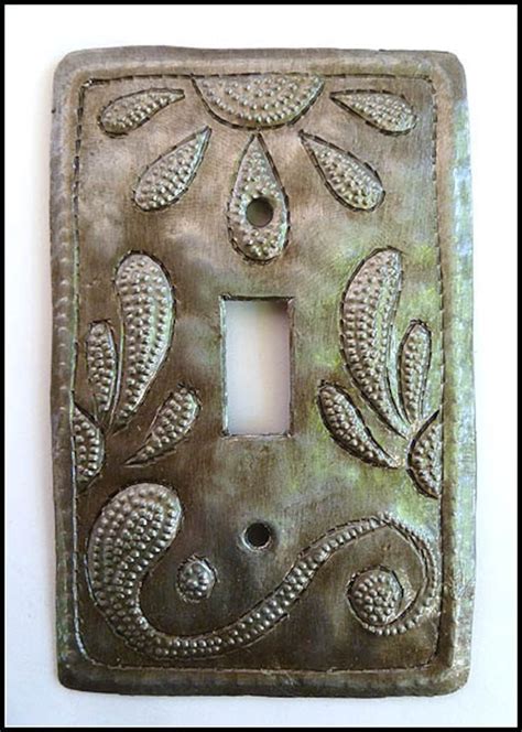 Metal Switchplate Cover Metal Switch Plate Metal Art Switchplates