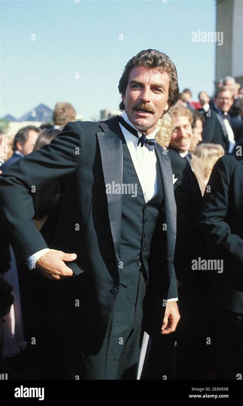 Tom Selleck 1982 Quelle Ralph Dominguez MediaPunch Stockfotografie Alamy