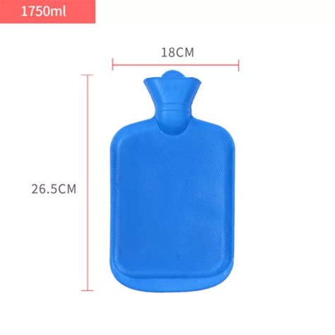 15001000ml Thick Hot Water Bottles Portable Rubber Winter Warm Hot