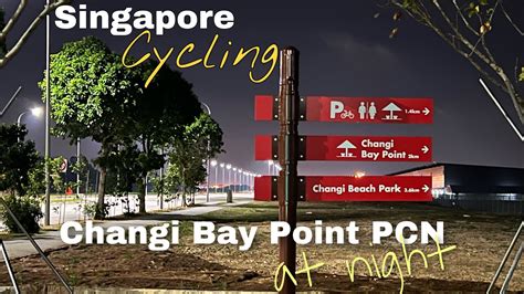 The New Changi Bay Point Pcn At Night Youtube