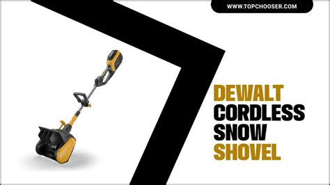 Dewalt Cordless Snow Shovel: The Ultimate Winter Essential – Top chooser