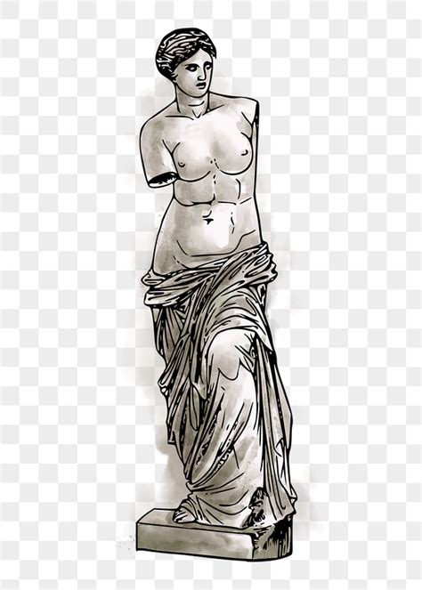 Png Nude Greek Goddess Statue Free PNG Rawpixel