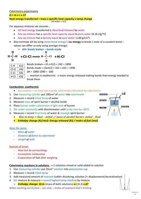 Full Edexcel Gcse Chemistry Notes For Combined Sciences Combined Science Higher Gcse Edexcel