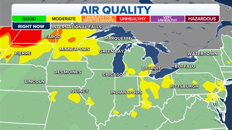 Chicago Detroit Have Some Of The World S Worst Air Quality Due To Canadian Wildfire Smoke Fox