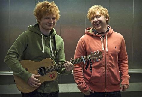 Rupert Grint Ed Sheeran