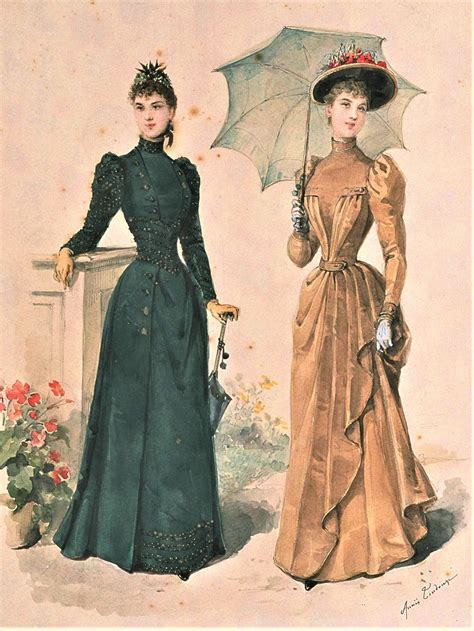 La Mode Illustree Old Fashion Dresses Fashion History S