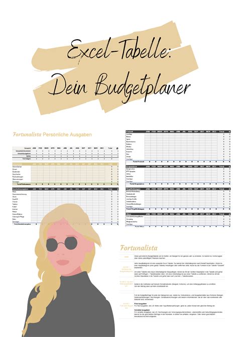 Excel Tabelle Kostenloser Budgetplaner Budget Planer Tipps Zum Geld