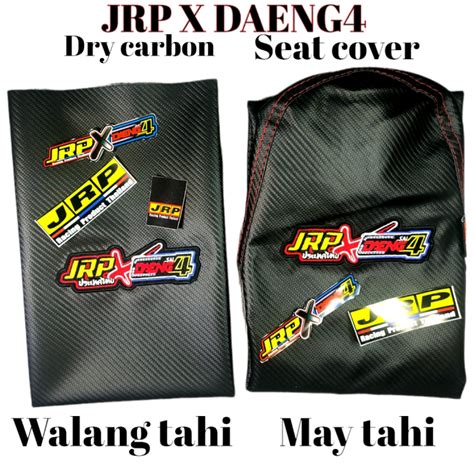 ORIGINAL JRP X DAENG4 DRY CARBON SEAT COVER MAY TAHI AT WALANG TAHI