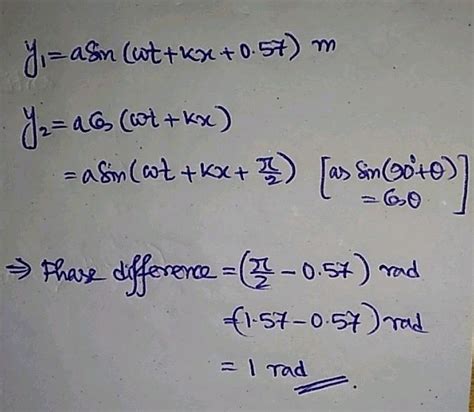 Waxing And Waning 17 Two Waves Are Represented By The Equations Y1 A