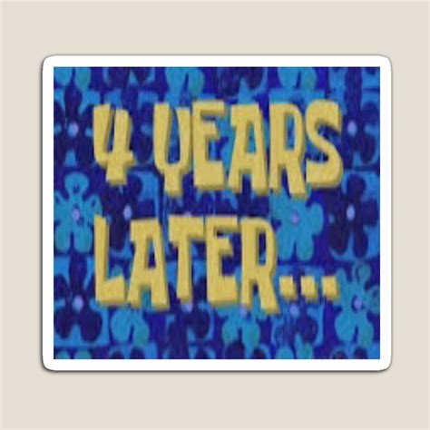 Spongebob Years Later