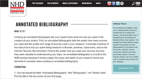 Creating An Annotated Bibliography Annotated Bibliography