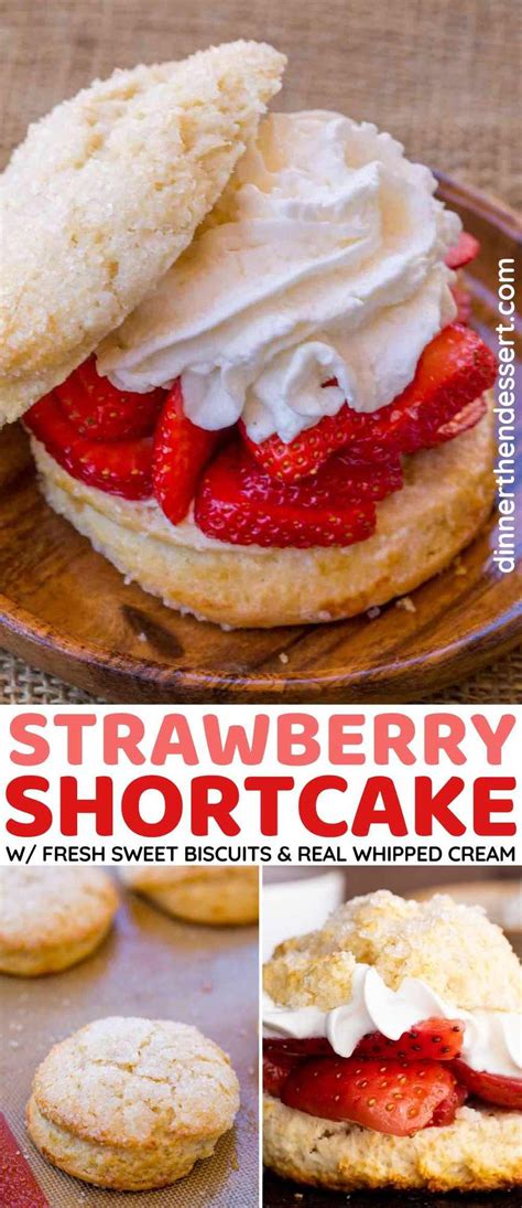 Easy Strawberry Shortcake Recipe VIDEO Dinner Then Dessert