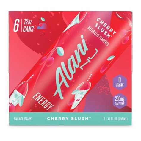 Alani Nu Cherry Slush Energy Drink Multipack Cans 6 Pk 12 Fl Oz