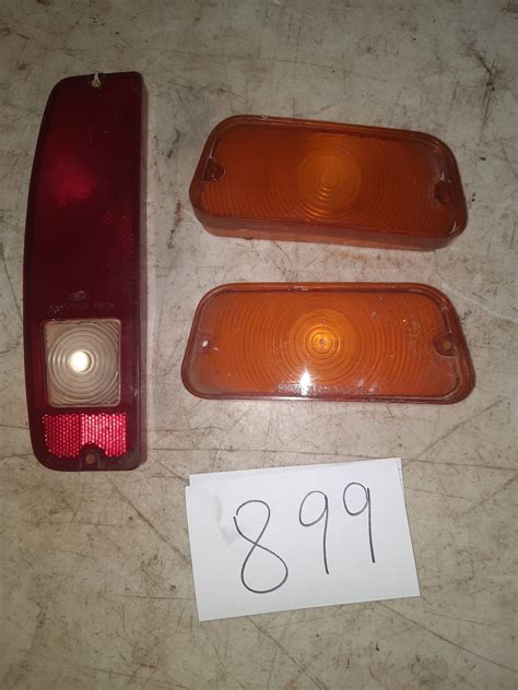 1967 1972 S10 Blazer Tail Light Parking Light Lenses Bobs Classic Cars