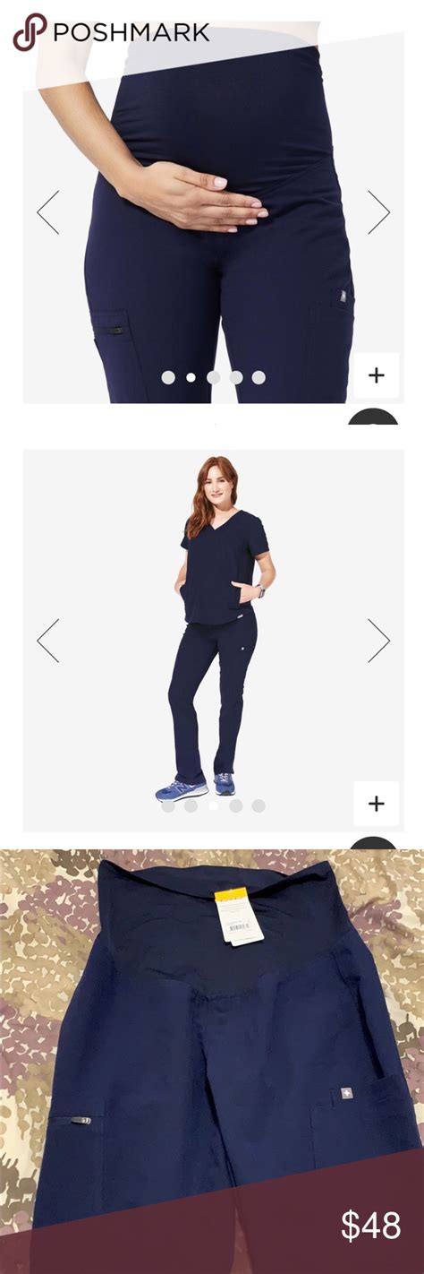 Figs Yola Maternity Scrub Navy Nwt Maternity Scrubs Maternity