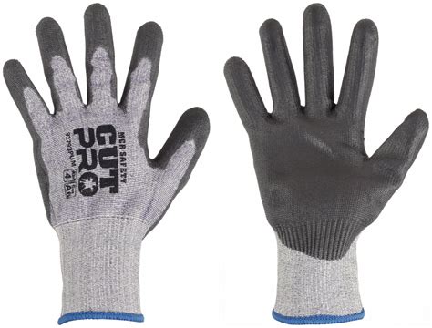 MCR SAFETY XL 10 ANSI Cut Level A6 Coated Gloves 60JA74