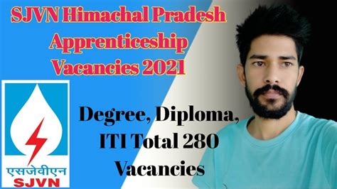 Sjvn Himachal Pradesh Apprenticeship 280 Vacancies Sjvn Recruitments