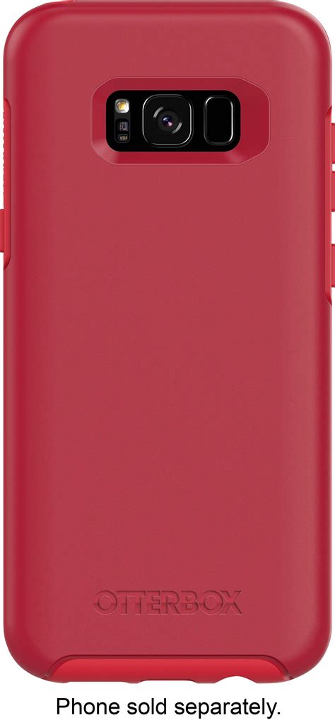 Best Buy Otterbox Symmetry Series Case For Samsung Galaxy S8 Red 48752bbr