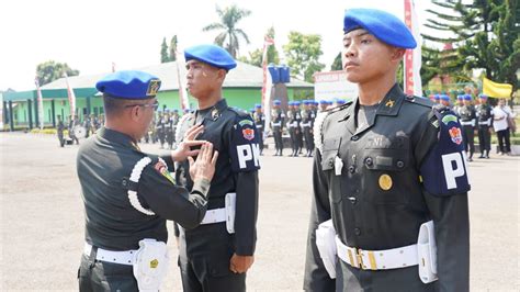 Wadanpuspmad Pimpin Tradisi Korps Penerimaan Dan Pengukuhan Warga Baru