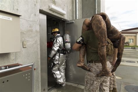 Marines Honor Fallen Firefighters Marine Corps Air Station Iwakuni