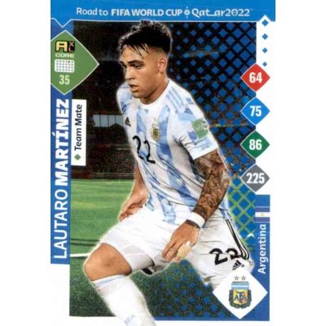 Sale Trading Cards Lautaro Mart Nez Argentina Adrenalyn Xl Road To Fifa