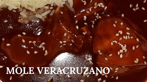 RICO MOLE VERACRUZANO ILSE EN TU COCINA YouTube