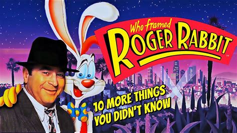 10 MORE Things You Didnt Know About RogerRabbit YouTube