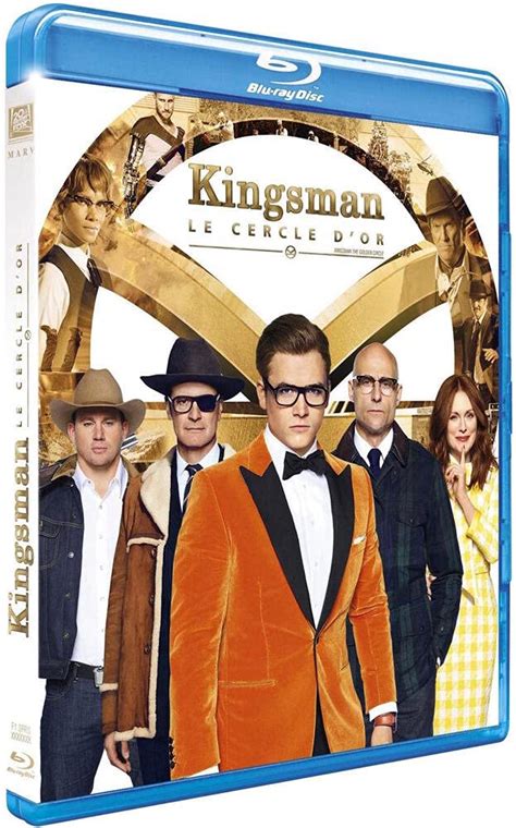 4k Kingsman Le Cercle Dor Blu Ray Amazones Películas Y Tv