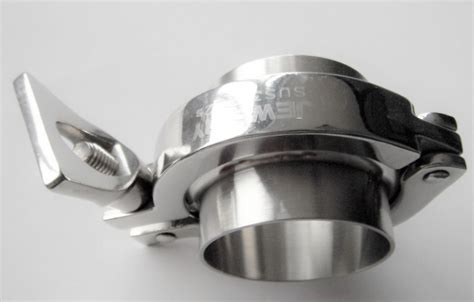 Food Grade Stainless Steel Sanitary Tri Clamp Fittings Ss