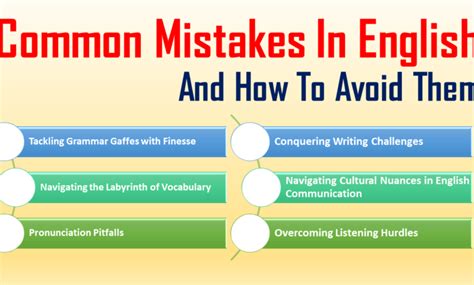 Common Mistakes In English And How To Avoid Them Angrezify