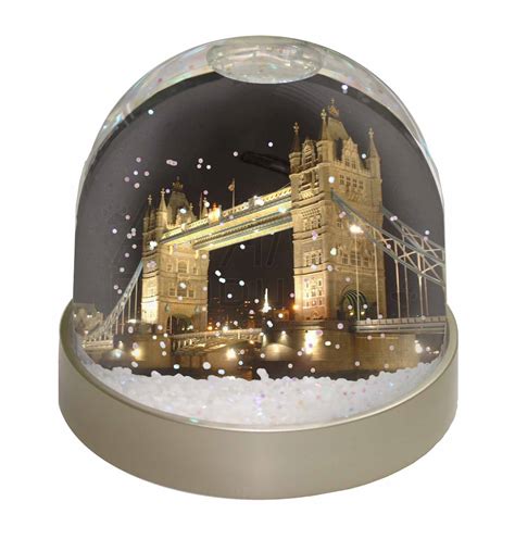 London Tower Bridge Print Photo Snow Globe Waterball Stocking Filler