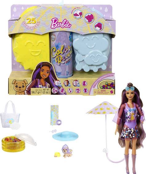 Barbie Color Reveal Doll With 7 Surprises Color Change And Accessories