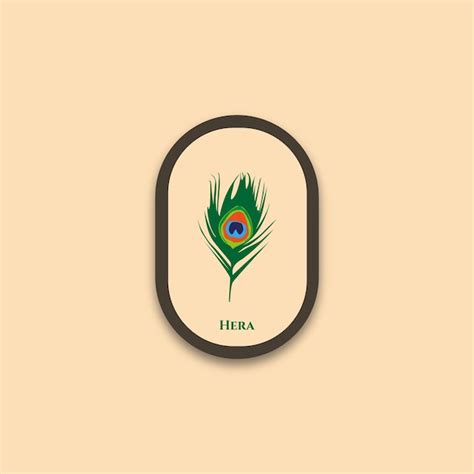 Premium Vector | Symbol of the Greek goddess Hera