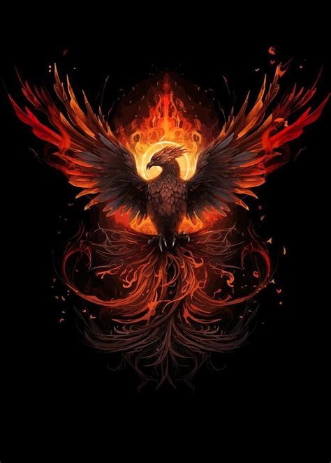 phoenix bird art in 2024 | Phoenix bird art, Phoenix artwork, Phoenix ...