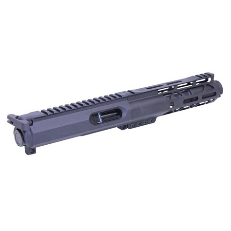 Guntec Usa Ar 15 9mm Cal Complete Upper Kit Gen 2 Air Lok Handguard Tactical Transition