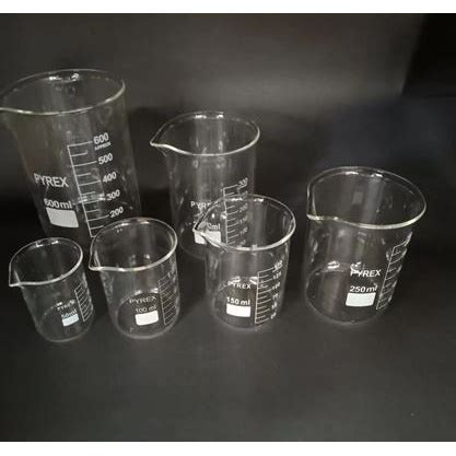 Jual Beaker Beaker Ml Pyrex Beaker Glass Ml Gelas Kimia