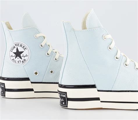 Converse Chuck 70 Plus Trainers Aqua Mist Egret White