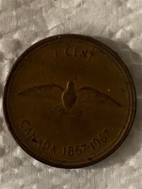 1967 One Cent Clipped Canadian Penny Rare Collection - Etsy Canada