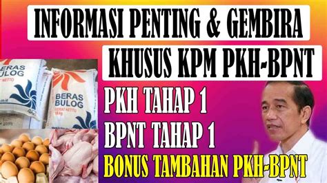 Update Pencairan PKH Tahap 1 Bpnt Kenapa Belum Selesai Ada Tamabahan