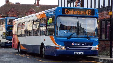 Amazing Thrash Stagecoach South East Sp Fmy On Route Youtube